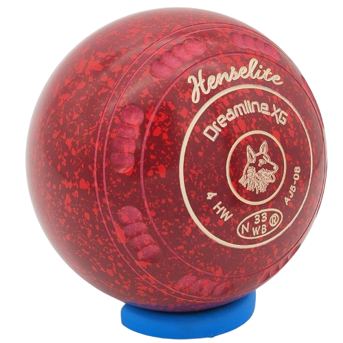 Henselite Dreamline XG Size 4 Ruby Rich Gripped