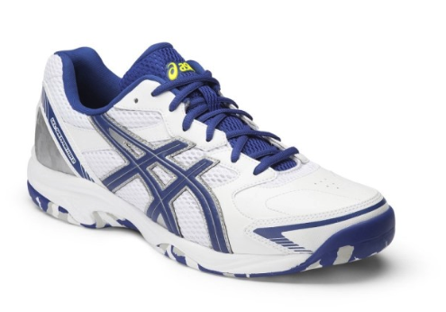 Asics Mens Gel Shepparton Wht/Blu/Silver