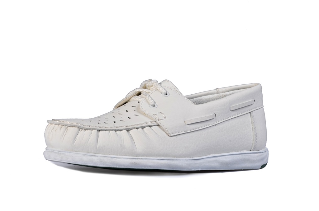 Ladies Camille White Lawn Bowls Shoe