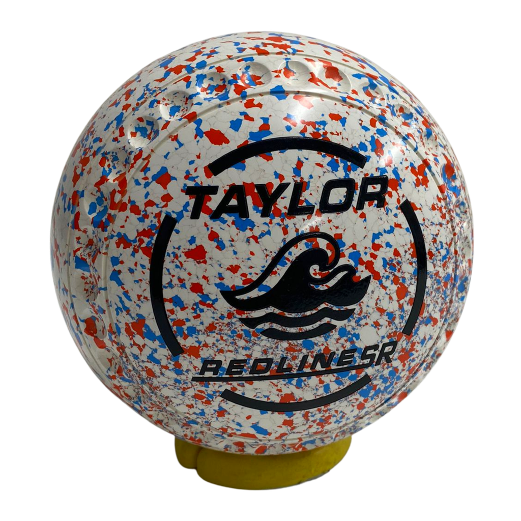 Redline SR Size 4 White/Blue/Orange Wave - Half Pipe
