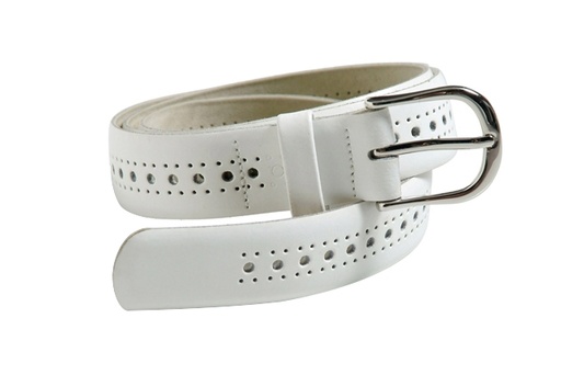 HB7 White Hole Pattern Belt