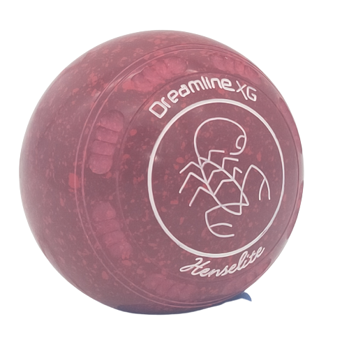 [XG00AE5-42-47936-500247931523ST32] Henselite Dreamline XG Size 00 Grip Ruby Rich - Burgundy/Red