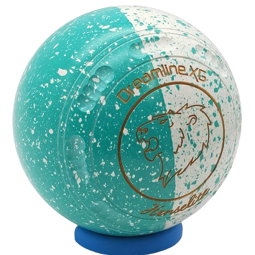 [XG4AS3-95-50510-PP25417-XGDuoST34] Henselite Dreamline XG Size 4 Duo Peppermint with the NEW " X " Grip